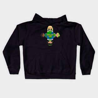 Earth day kids Kids Hoodie